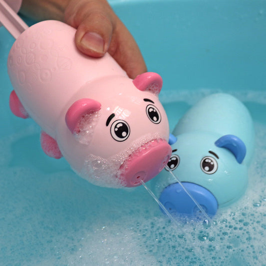 Children's Water Gun Pull Type Water Spray Bath Toys