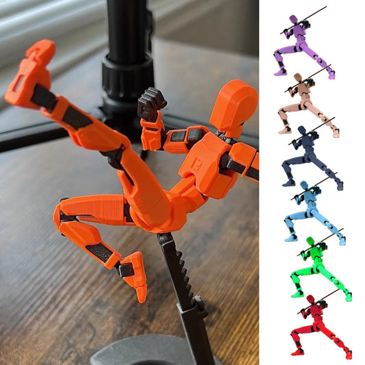 Multi-Jointed Movable Shapeshift Robot 2.0 3D Printed Mannequin Dummy Action Model Doll Toy Kid Gift